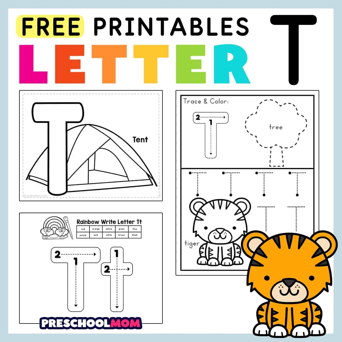 Free Alphabet Do A Dot Printables Worksheets Letter T Mermaid Themed Sly Spoon