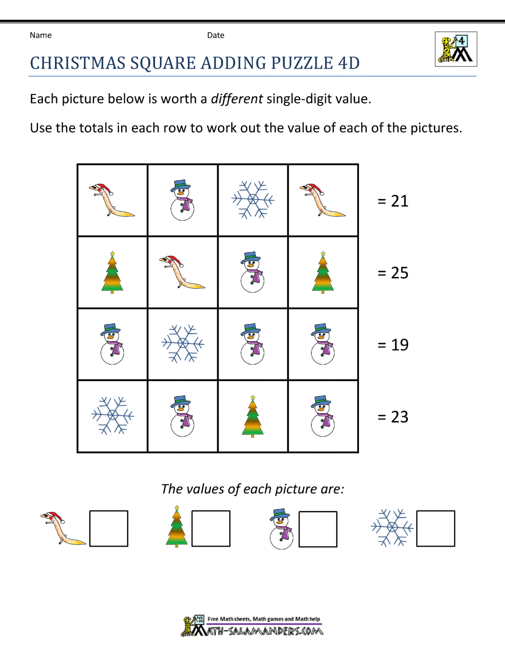 Math Christmas Activities 4th Grade Christmas Literacy Worksheets And Activities NO PREP Made By Teachers
