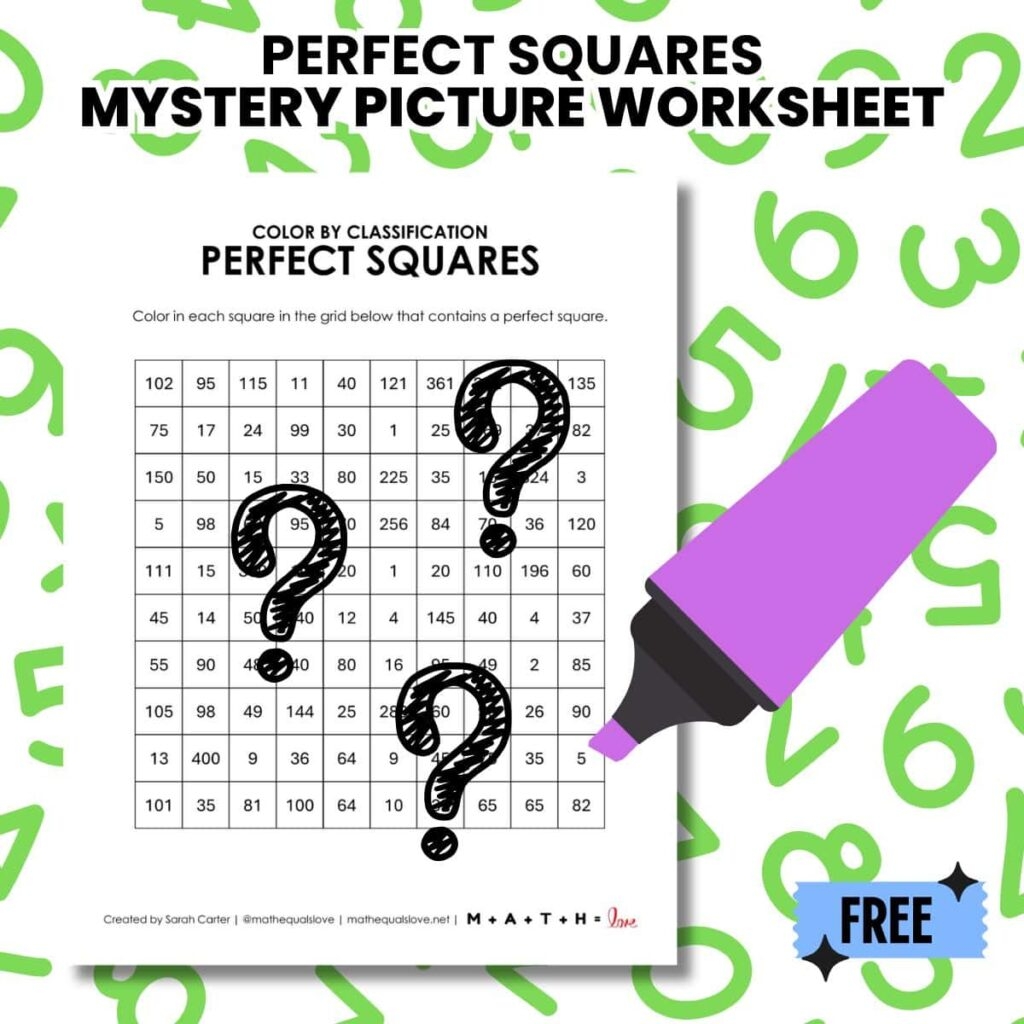 Math Mystery Picture Worksheets Math Love