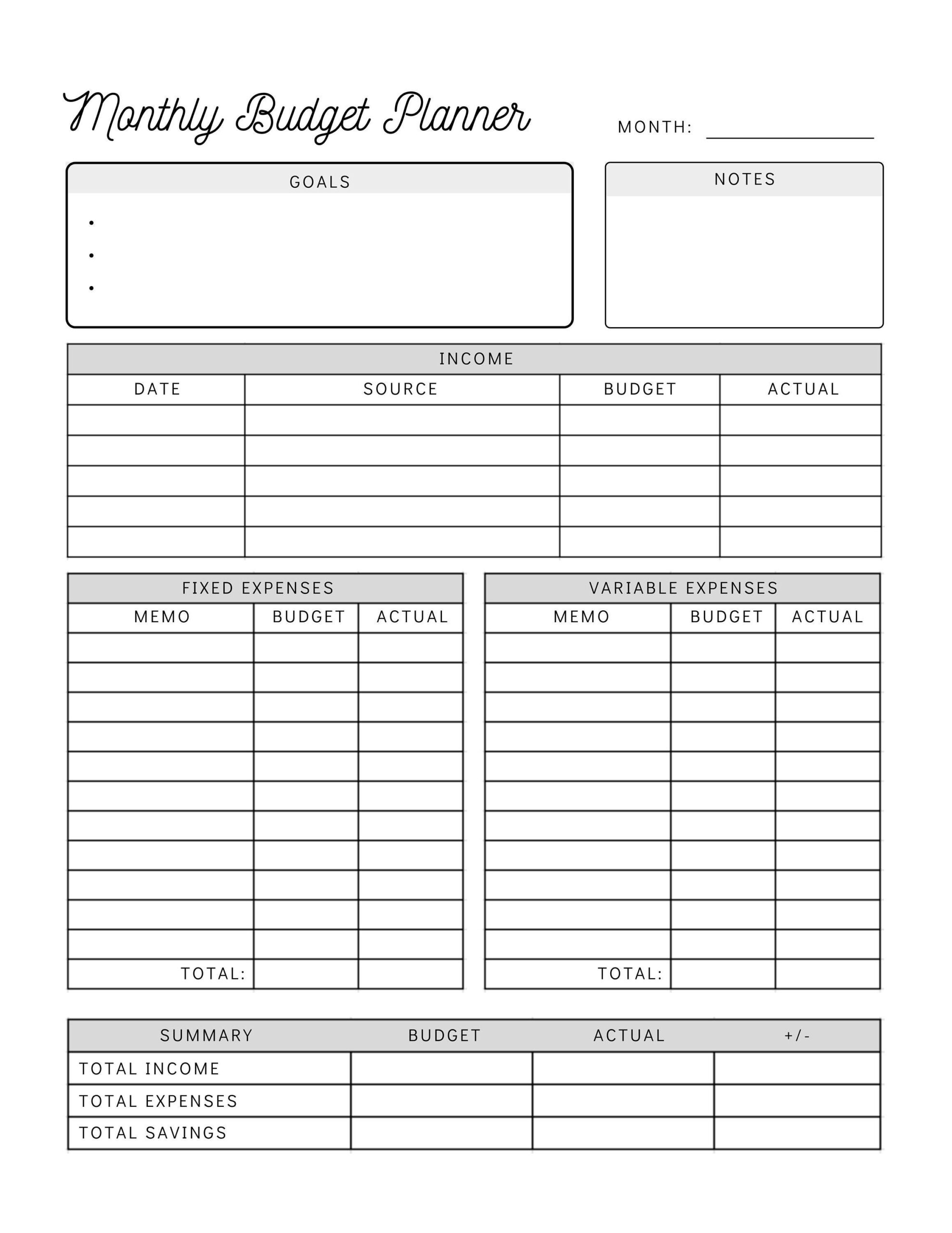 Free And Customizable Budget Templates Canva