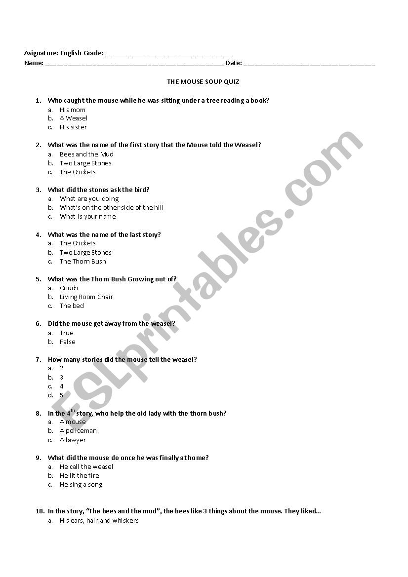 If You Take A Mouse To School Printables Free