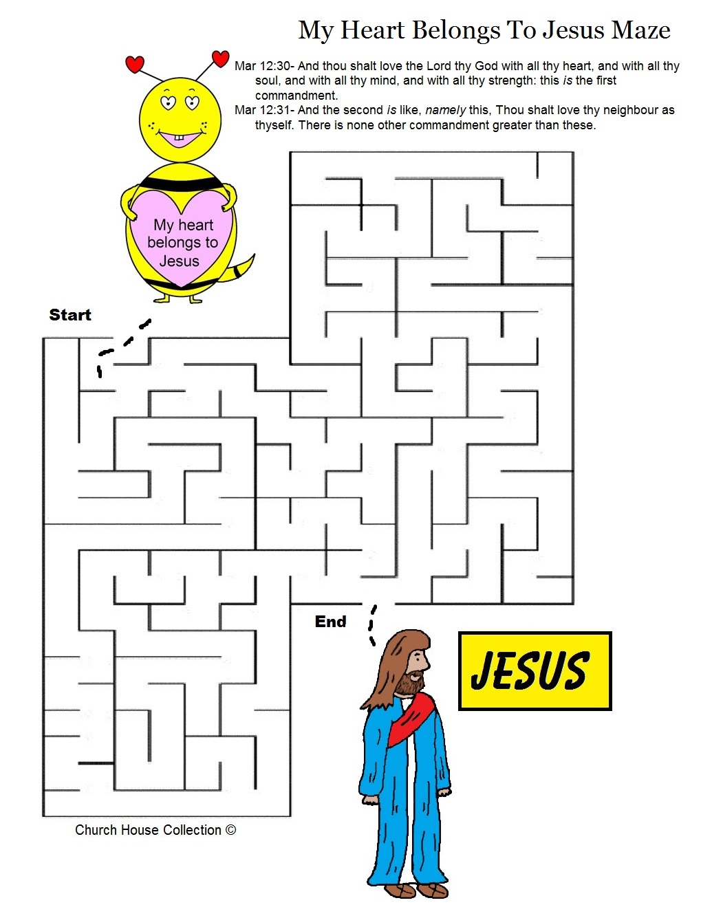 My Heart Belongs To Jesus Sunday School Lesson