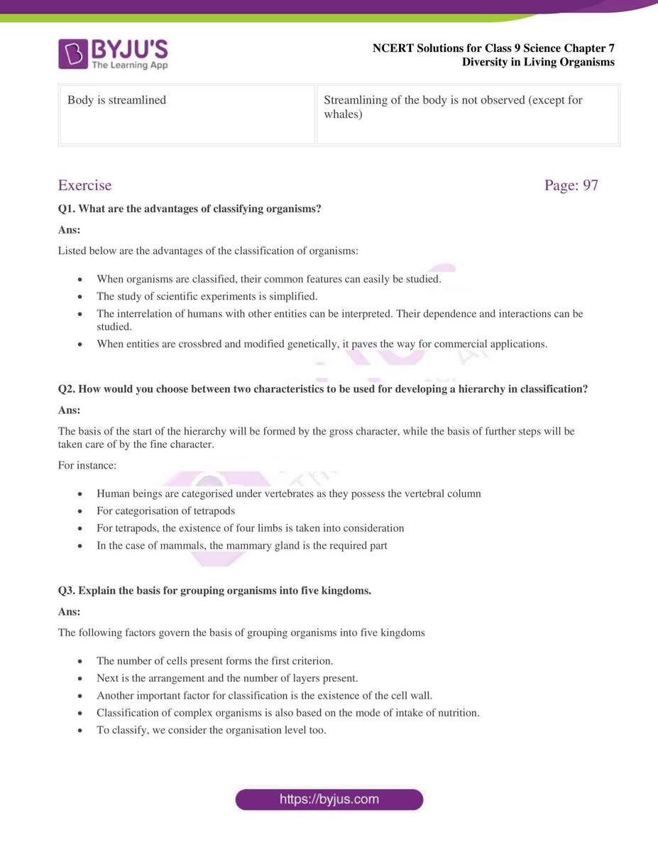 NCERT Solutions Class 9 Science Chapter 7 Free PDF Download