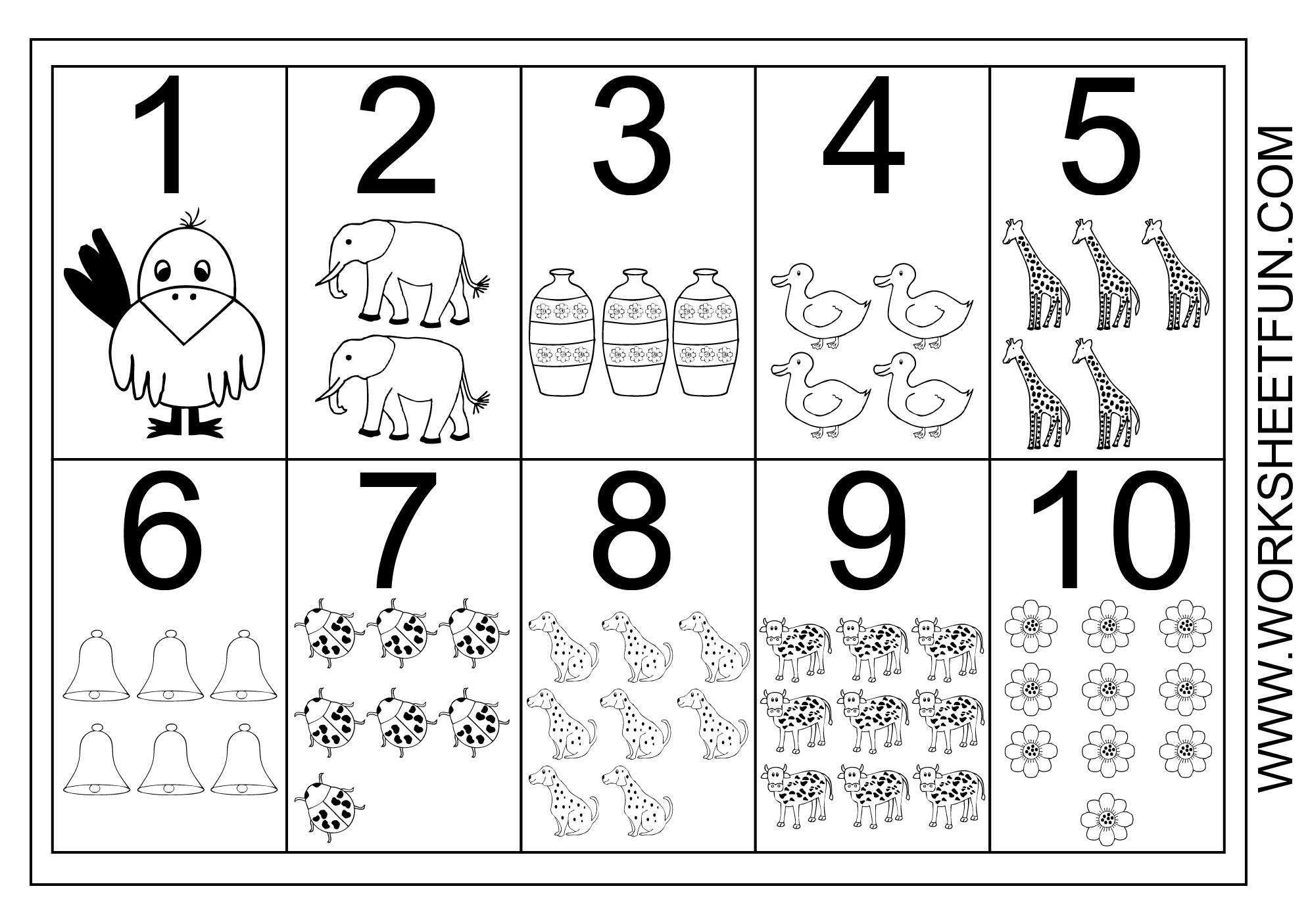 Number Chart 1 10 Free Printable Worksheets Worksheets Library Number Chart 1 10 Free Printable Worksheets Worksheets Library