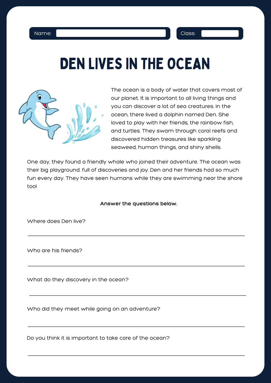 Page 5 Free Printable 2nd Grade Reading Worksheet Templates Canva Page 5 Free Printable 2nd Grade Reading Worksheet Templates Canva