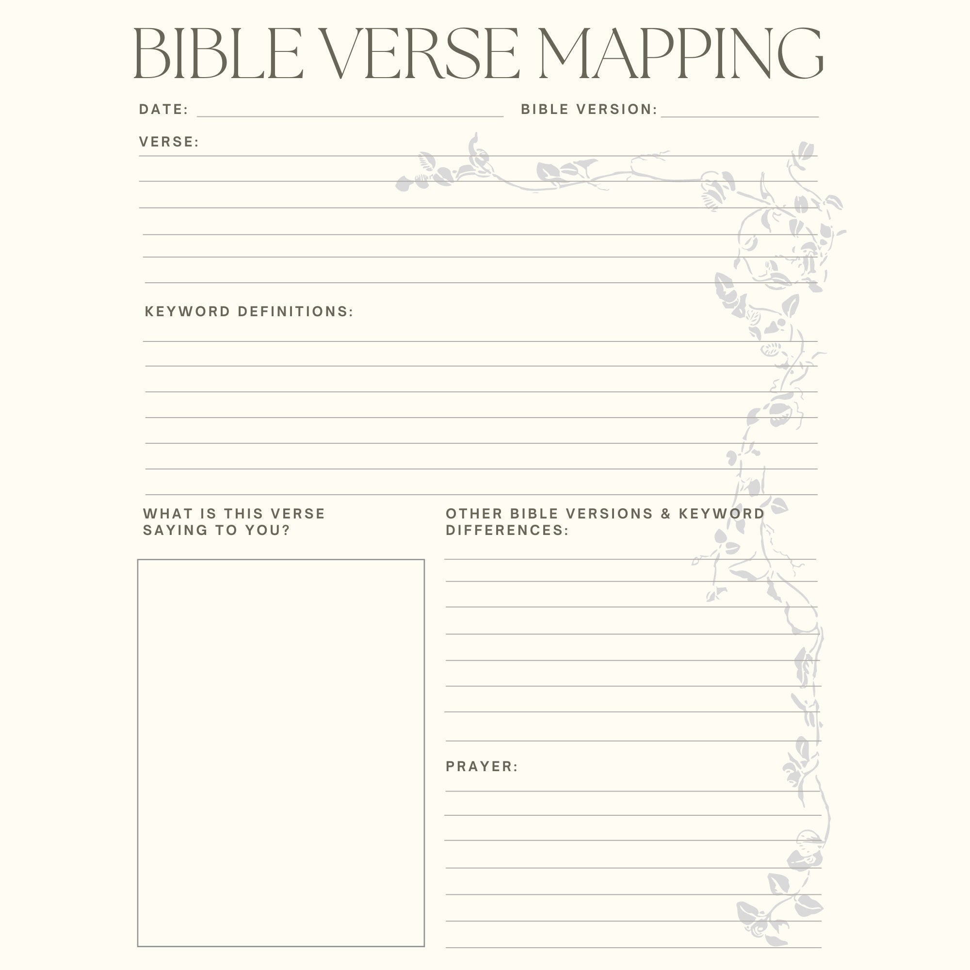 Printable Bible Study Verse Mapping Worksheet Tool Bible Note Taking Page Bible Journaling Page Bible Study Guide Etsy Printable Bible Study Verse Mapping Worksheet Tool Bible Note Taking Page Bible Journaling Page Bible Study Guide Etsy