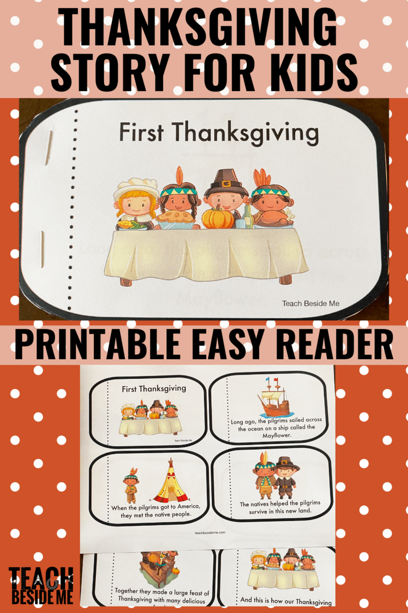 Printable Story Of Thanksgiving For Kids Teach Beside Me Printable Story Of Thanksgiving For Kids Teach Beside Me