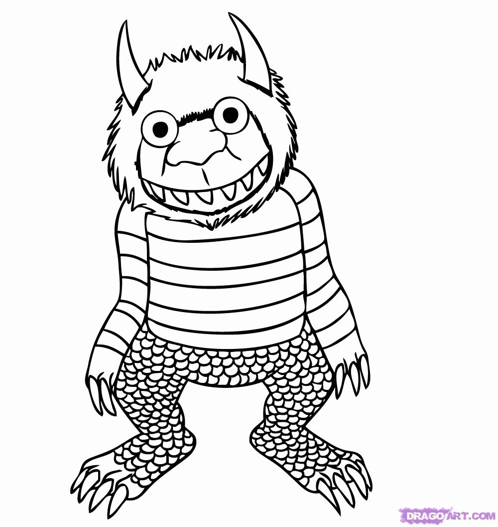 Printable Where The Wild Things Are Characters Printable Party Favors Printable Where The Wild Things Are Characters Printable Party Favors