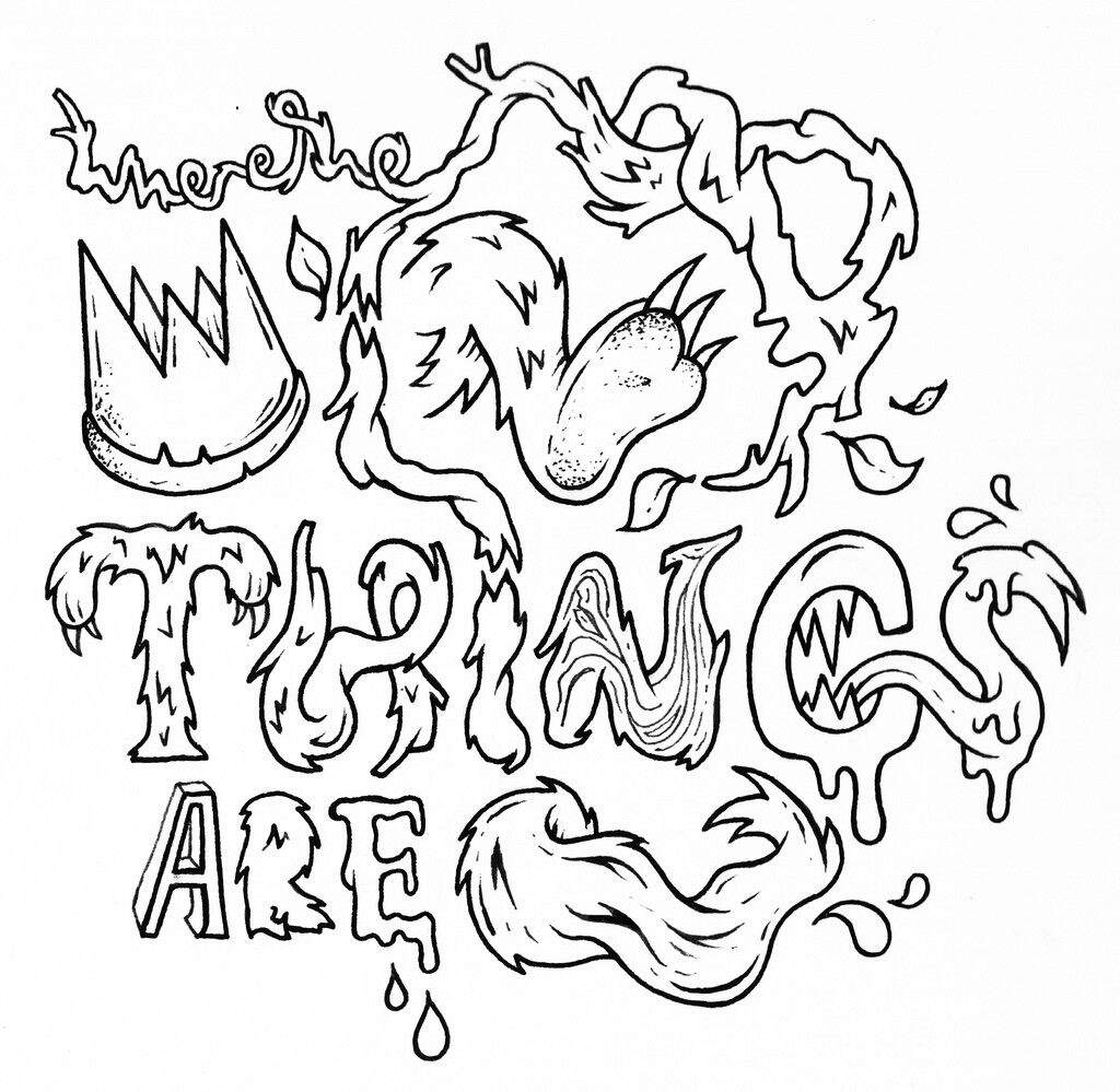 Printable Where The Wild Things Are Characters Printable Party Favors Printable Where The Wild Things Are Characters Printable Party Favors