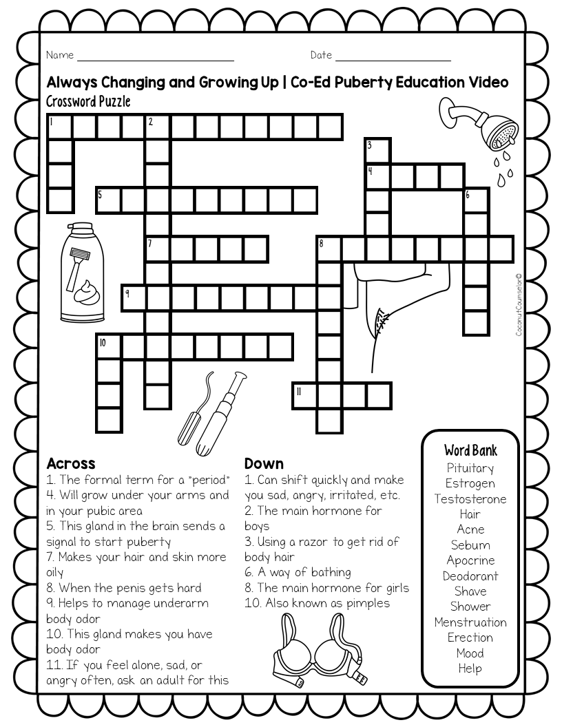 Puberty Introductory Lesson Co Ed Made By Teachers