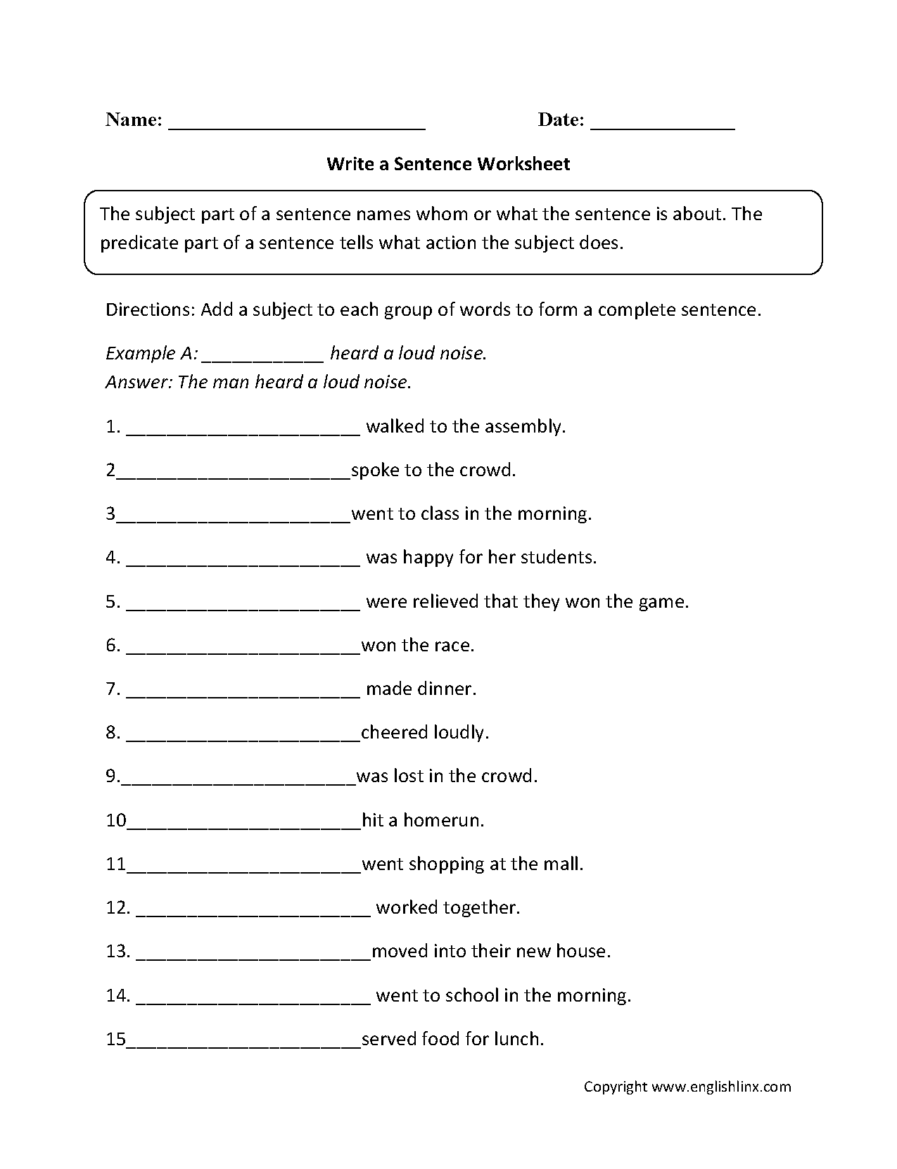Sentence Structure Worksheets Sentence Building Worksheets Sentence Structure Worksheets Sentence Building Worksheets