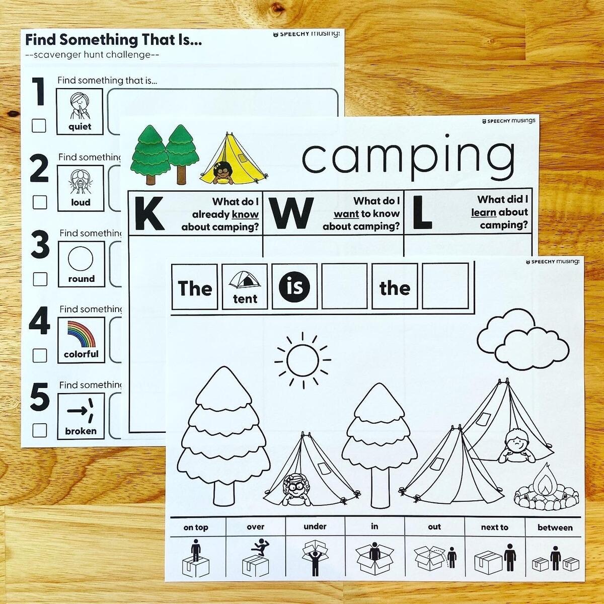 Spatial Concepts Fun Activities And Worksheets Speechy Musings Spatial Concepts Fun Activities And Worksheets Speechy Musings