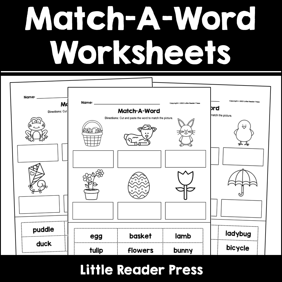 Spring Match A Word Worksheets Made By Teachers Spring Match A Word Worksheets Made By Teachers
