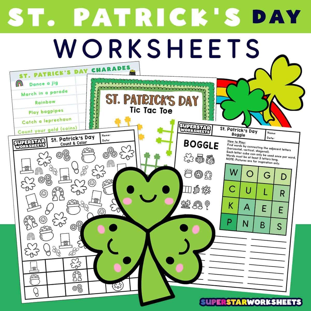 St Patrick S Day Maze Worksheet Free Printable Digital PDF