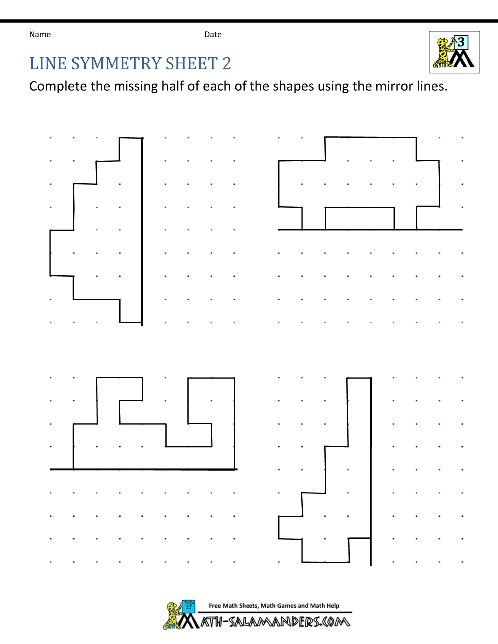 Symmetry Worksheets Free Symmetry Worksheets Customize With Storyboard That