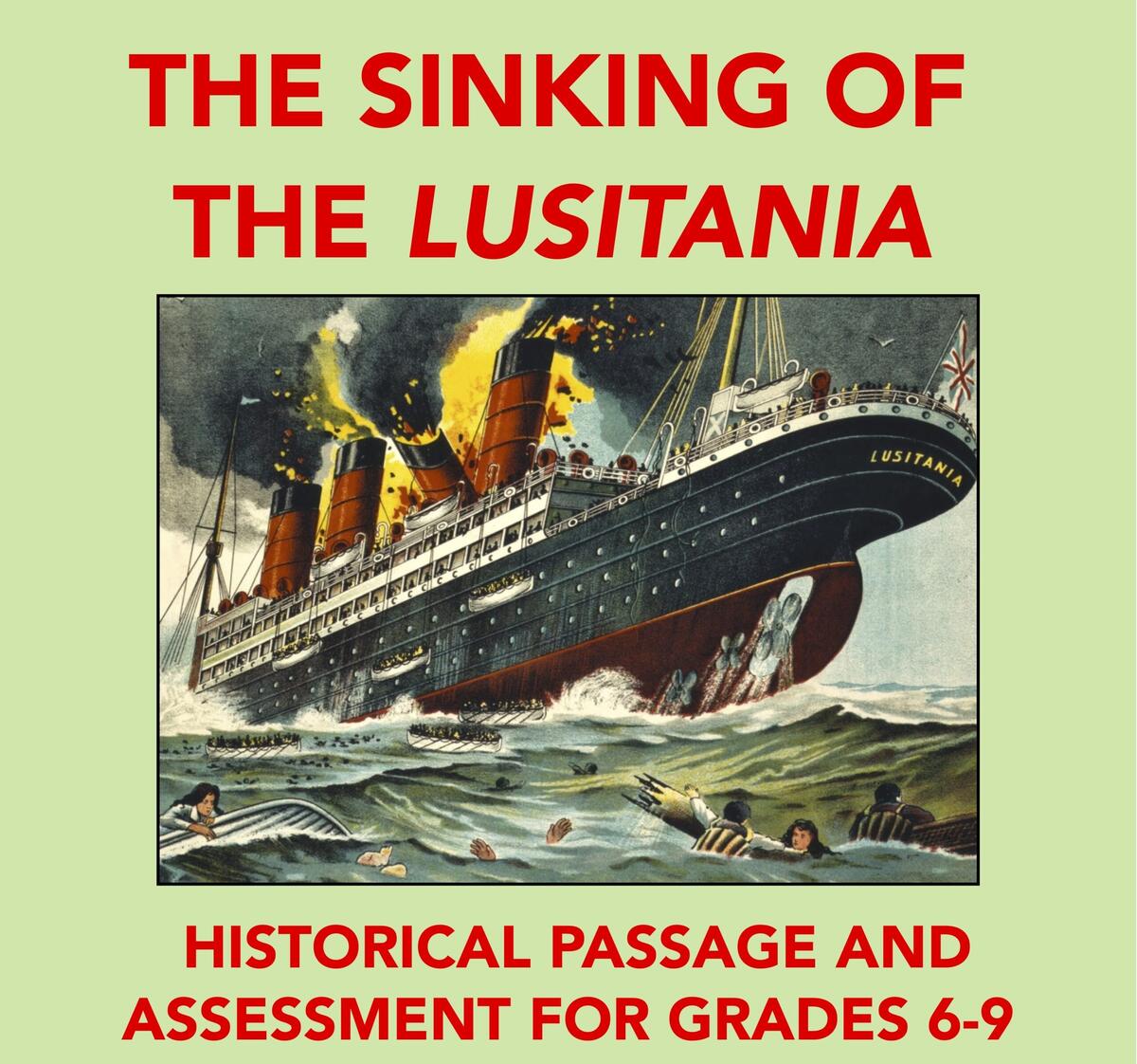 The Sinking Of The Lusitania Classful
