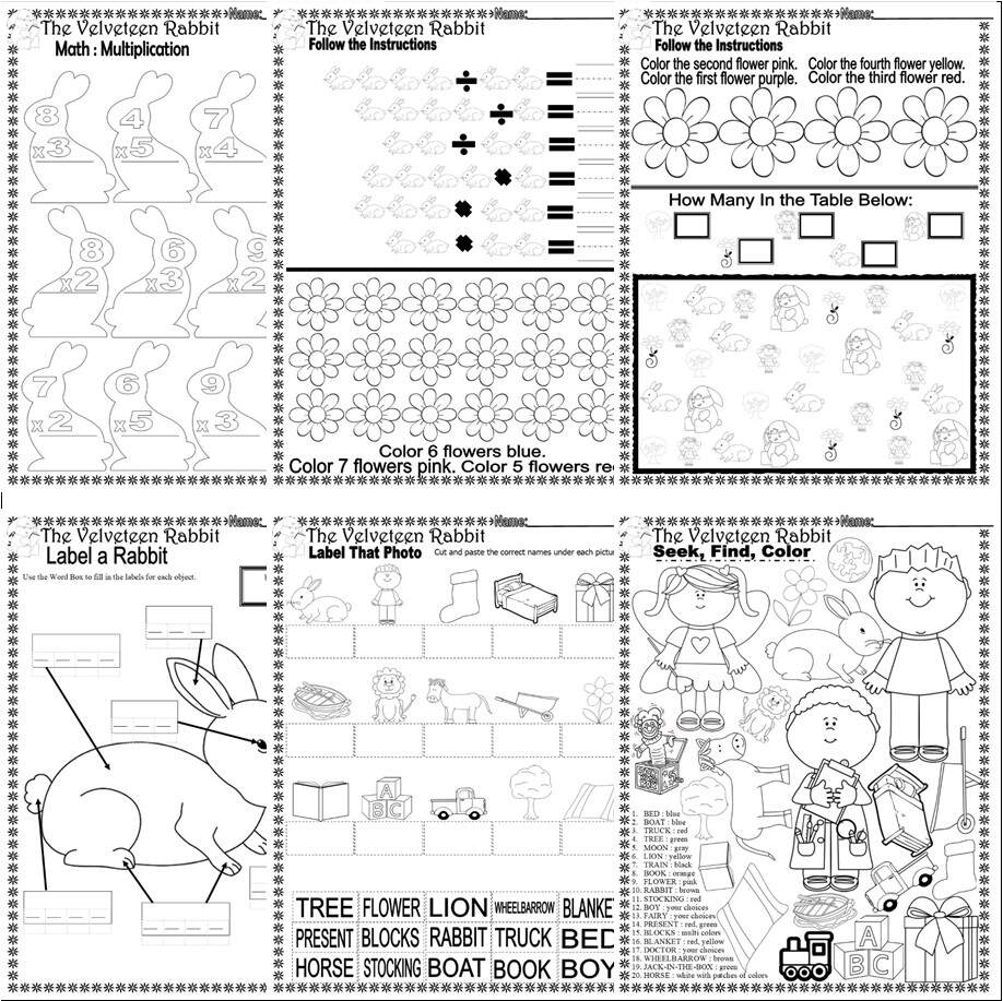 The Velveteen Rabbit Read Aloud Book Companion Reading Comprehension Worksheets Made By Teachers The Velveteen Rabbit Read Aloud Book Companion Reading Comprehension Worksheets Made By Teachers