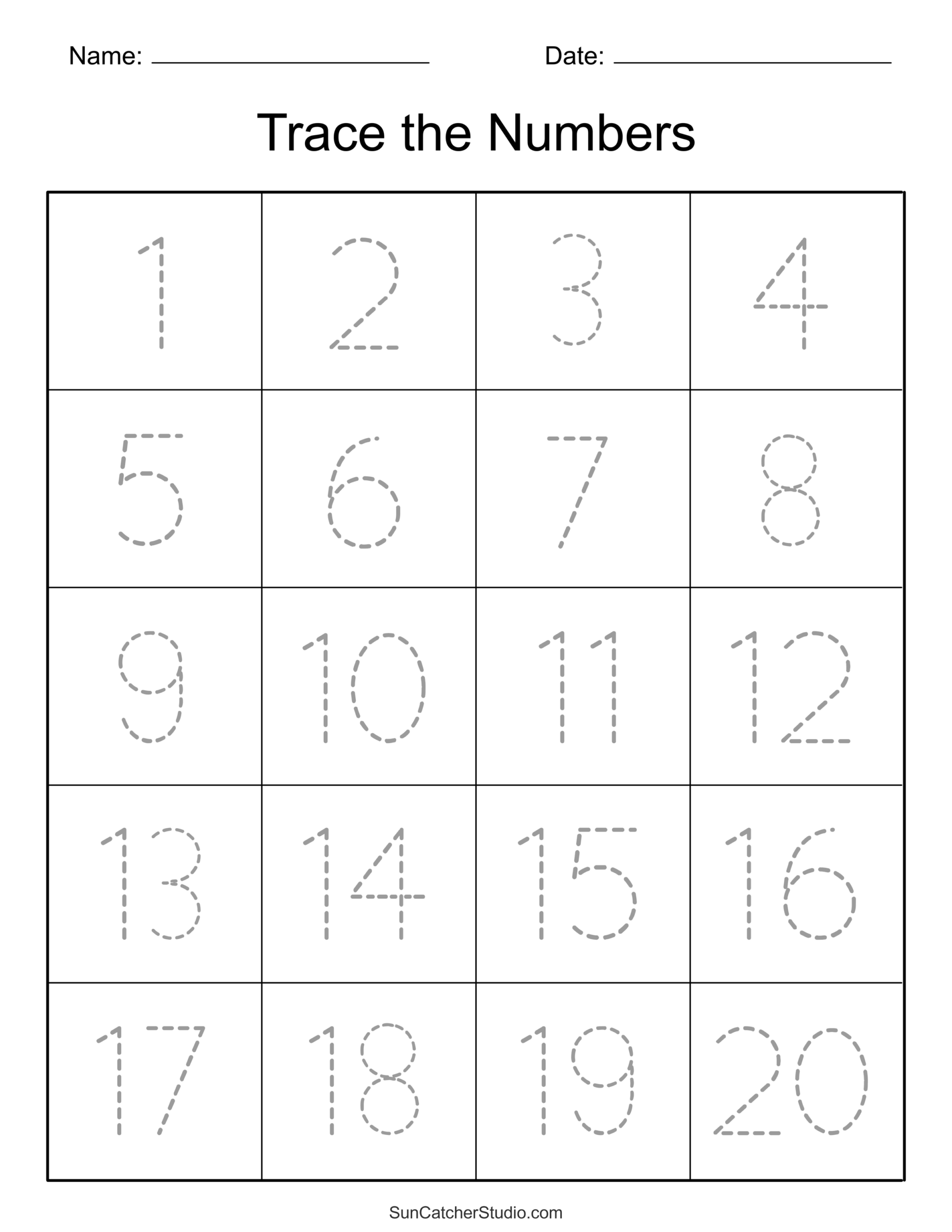 FREE Printable Tracing Lines Worksheets For Preschool And 3 Year Olds