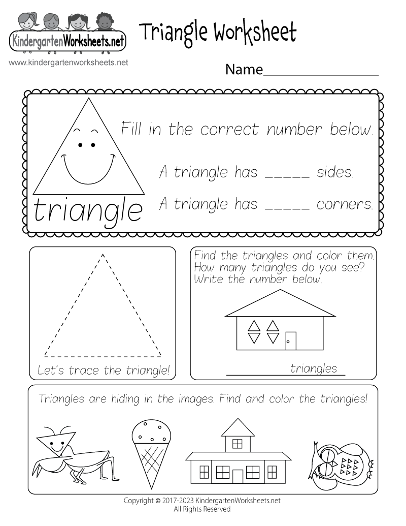 Triangle Worksheet Free Printable Digital PDF Worksheets Library Triangle Worksheet Free Printable Digital PDF Worksheets Library