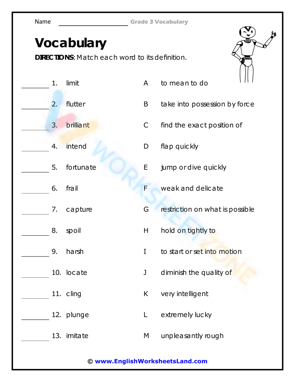 Vocabulary Worksheets Worksheets Library Vocabulary Worksheets Worksheets Library