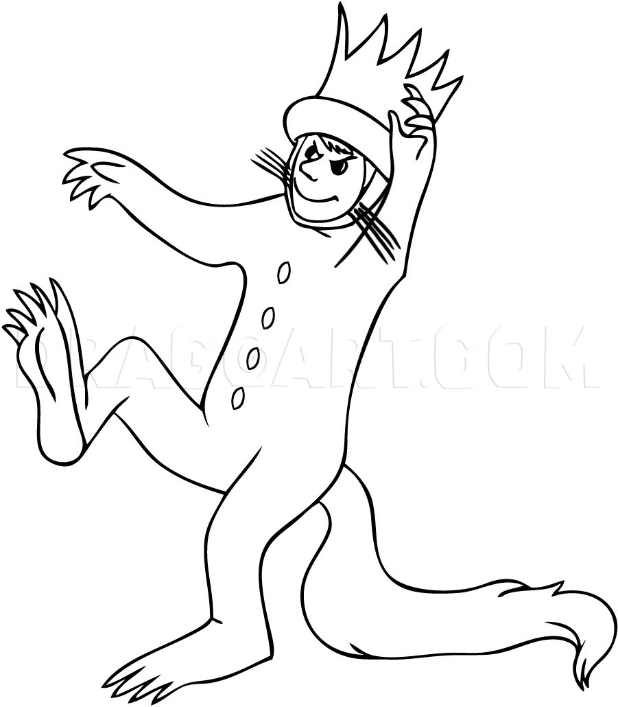 Where The Wild Things Are Coloring Pages