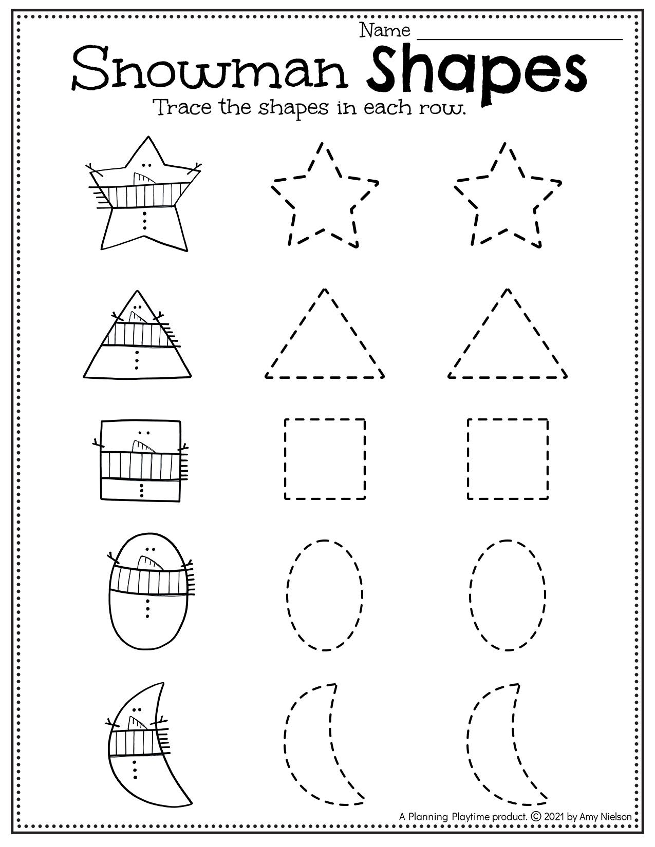 Winter Worksheets Preschool Planning Playtime Winter Printables Preschool Made By Teachers